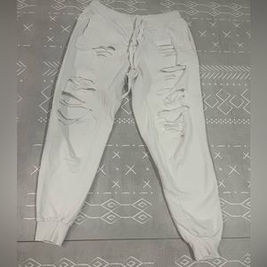 Carmar distressed joggers